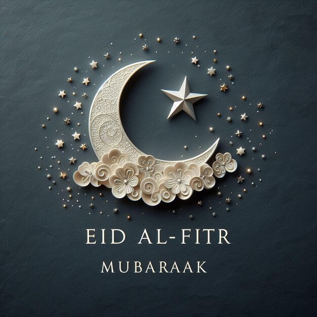 Plakat Na Miesiąc Ramadanu Kartka Z Pozdrowieniami Eid Mubarak