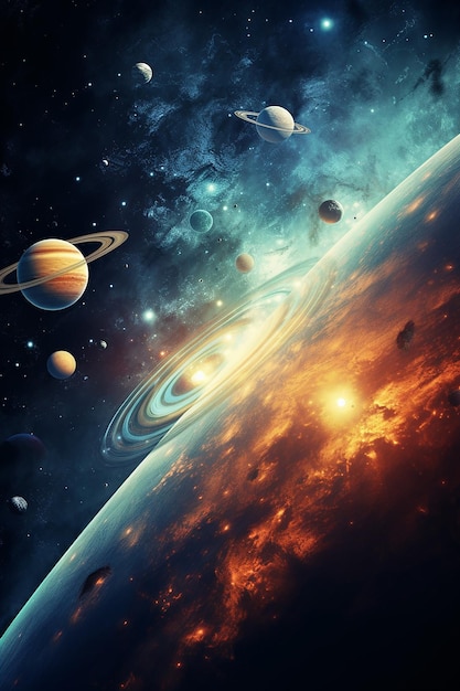 Plakat na to wydarzenie przedstawia okręt wojenny w przestrzeni kosmicznej w stylu hiperbarwnych marzeń.