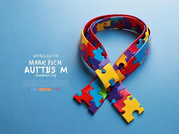 plakat na wydarzenie, na którym jest napisane "autyzm"