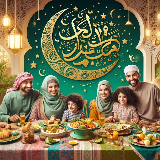 Plakat ramadan kareem