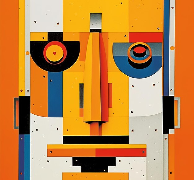 Plakat z napisem „robot”.