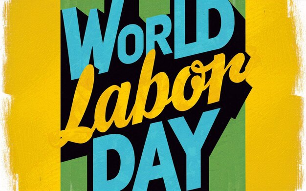 plakat z napisem "Światowy Dzień"