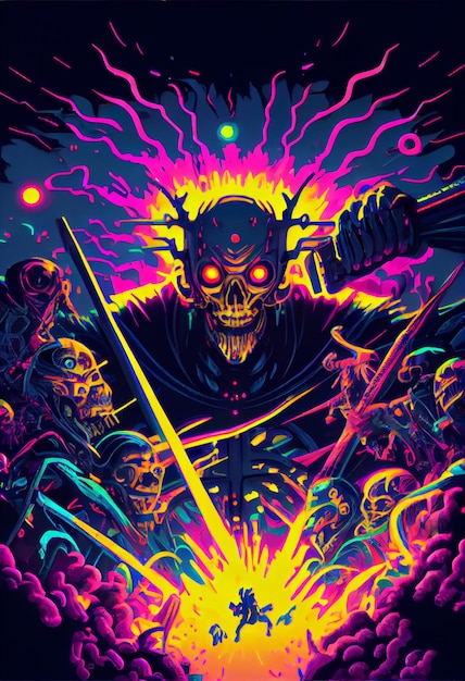 Plakat zespołu Death.