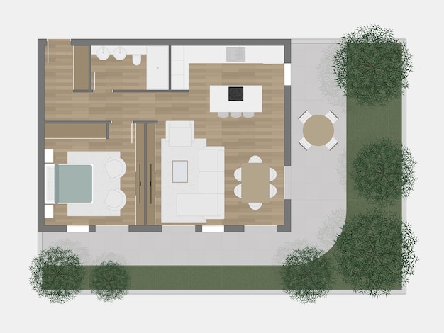 Plan podłogi