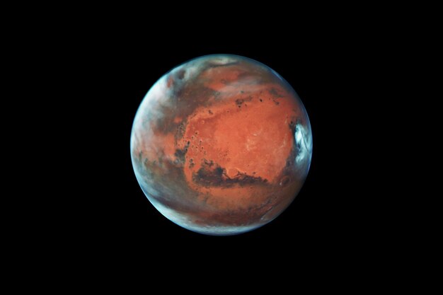 Planeta Mars Kosmos Tło Elementy tego zdjęcia zostały dostarczone przez NASA