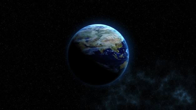 Planeta Ziemia. Ten obraz elementy dostarczone przez NASA