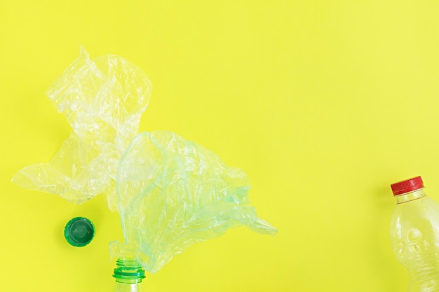 Plastikowe przedmioty do recyklingu