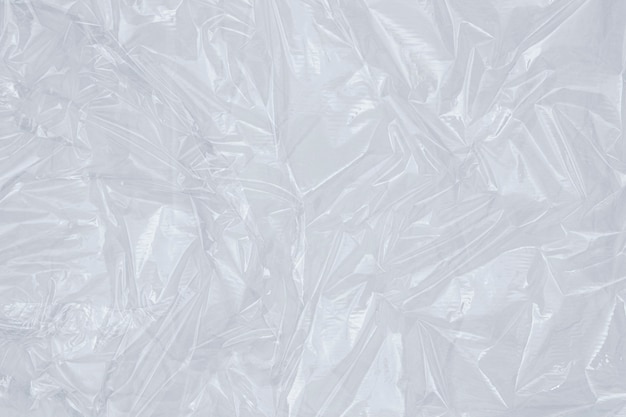 Zdjęcie plastikowe przezroczyste tło celofanowe białe tło tekstury