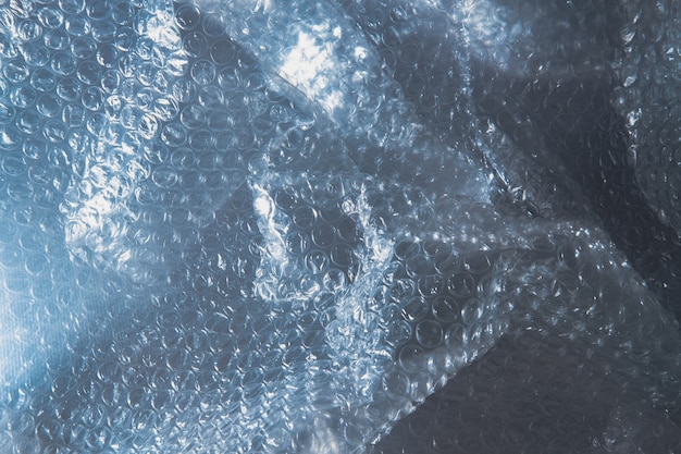Plastikowy bąbelek zawija tekstury tło