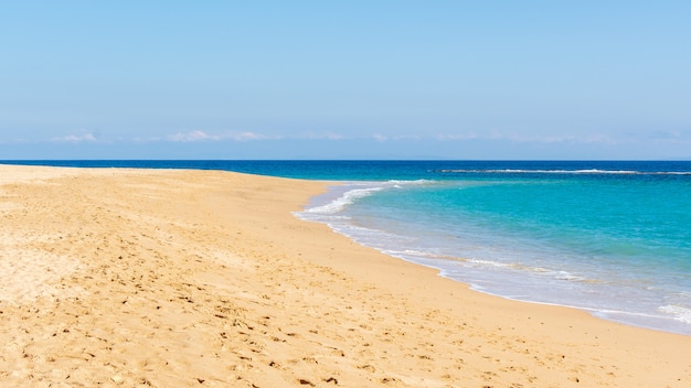 Plaża Cadiz w słoneczny dzień, Andaluzja