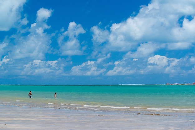 plaża camboinha w cabedelo w pobliżu joao pessoa paraiba brazylia 14 listopada 2012 r.