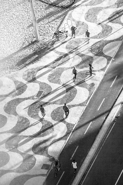 Plaża Copacabana w Rio de Janeiro Brazylia