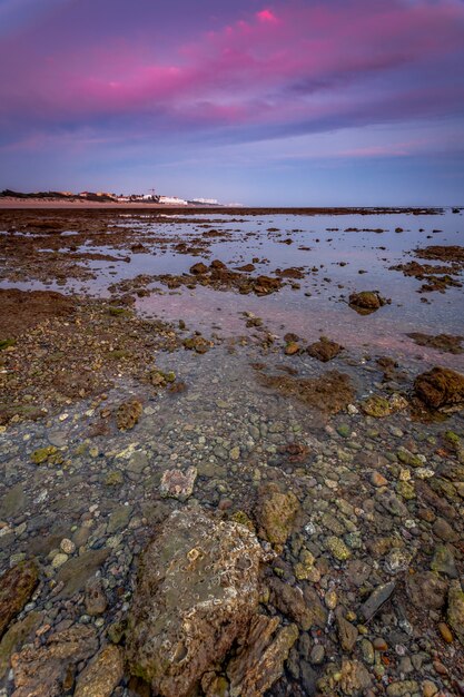 Plaża Corrales, Długopisy Rybne, Rota, Cadiz, Hiszpania