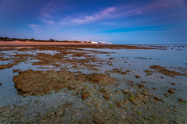 Plaża Corrales Of Rota, Cadiz, Hiszpania