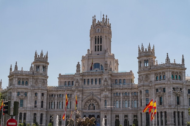 Plaza de Cibeles Madryt Hiszpania