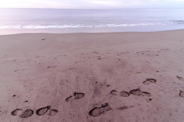 Plaża i fala o wschodzie słońca