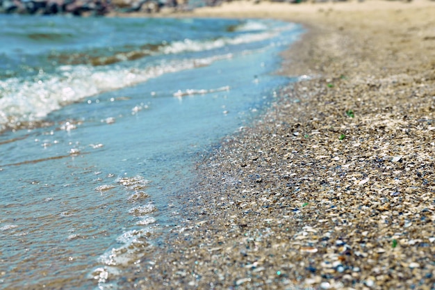 Plaża i piękne morze