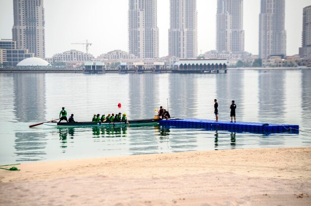 Plaża Katara w Doha w Katarze