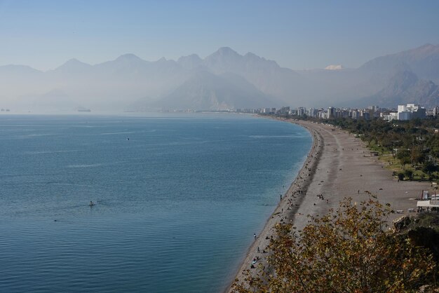 Plaża Konyaalti w mieście Antalya Turkiye