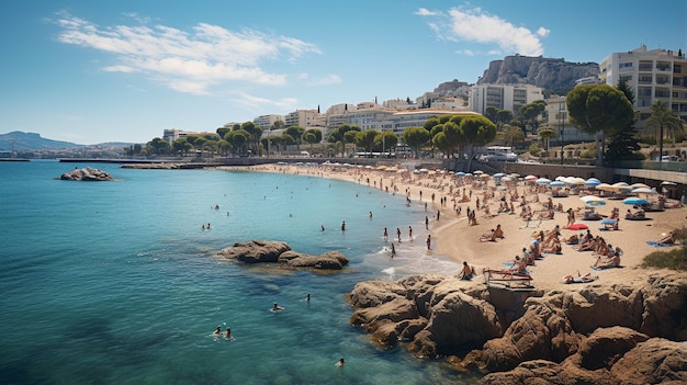 plaża krachi Fotografia w wysokiej rozdzielczości kreatywna tapeta tła