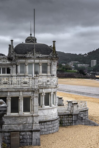 Plaża La Concha w San Sebastian Kraj Basków