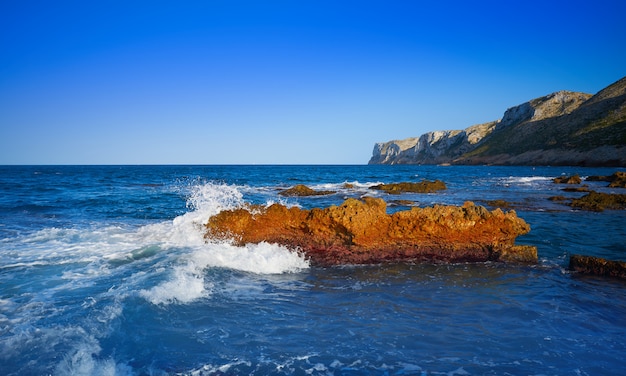 Plaża Las Rotas w Denia w Alicante