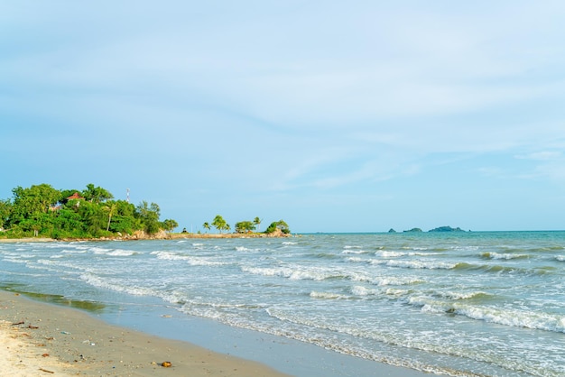 Plaża Mae Rumphueng W Chanthaburi W Tajlandii