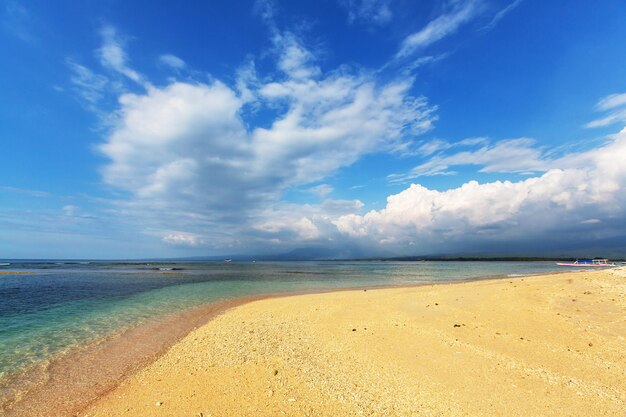 Plaża na Gili