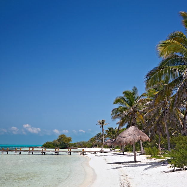 Plaża Na Isla Contoy, Meksyk