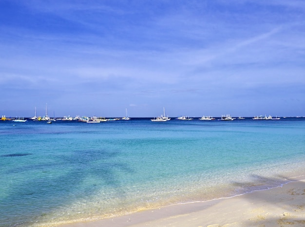 Plaża na wyspie Boracay, Filipiny