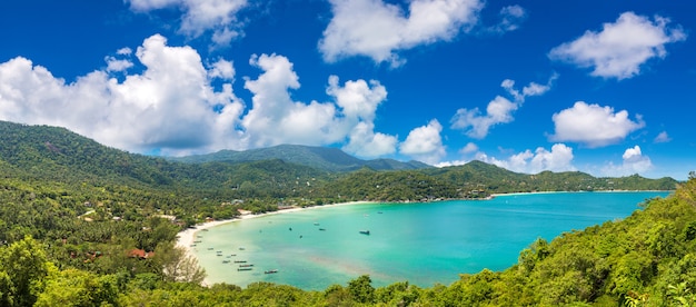 Plaża Na Wyspie Koh Phangan, Tajlandia