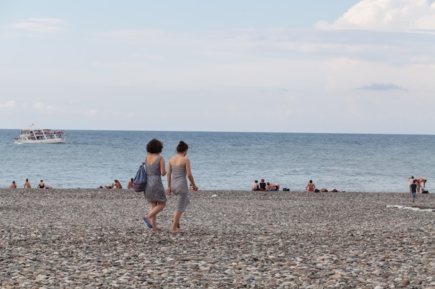 Zdjęcie plaża po zakończeniu sezonu