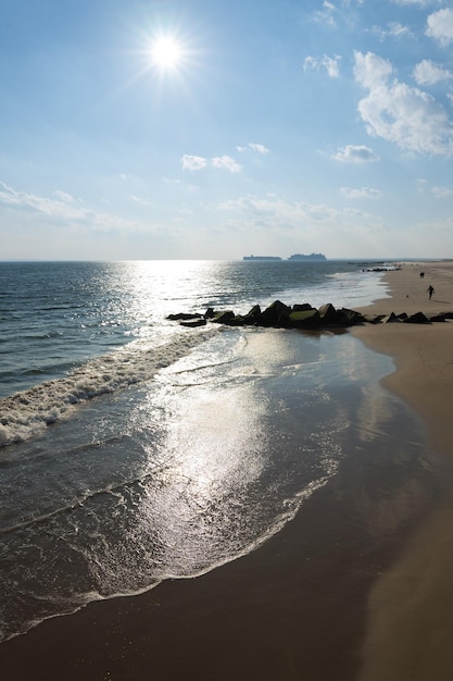 Plaża przy hotelu del coronado