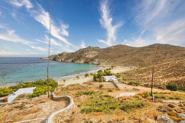 Plaża Psili Ammos Na Wyspie Serifos