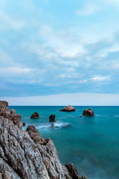 Plaża Torre de la Sal, Casares, Malaga, Hiszpania