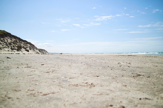 Plaża Z Dużym Wzgórzem W Danii