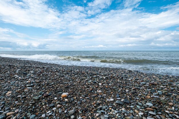 Plaża z kamykami