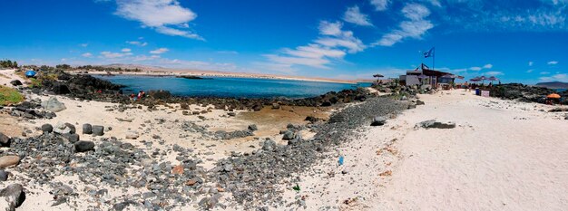 Plaże i port w pobliżu Bahia Inglesia Caldera Chile