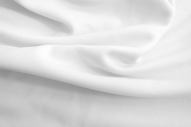 Zdjęcie płócienny tło biała tkaniny tekstura