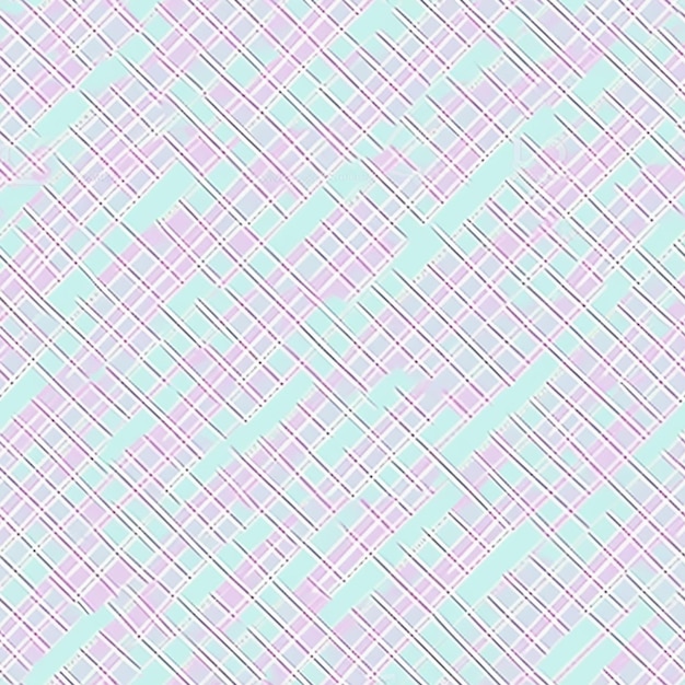 Płynny wzór z fioletowymi i niebieskimi kwadratami.