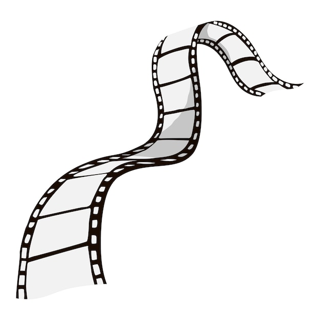 Płytka filmowa png przezroczyste tło