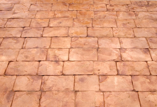 płyty chodnikowe, wzorzyste płytki chodnikowe, tło cementowo-ceglane podłogi