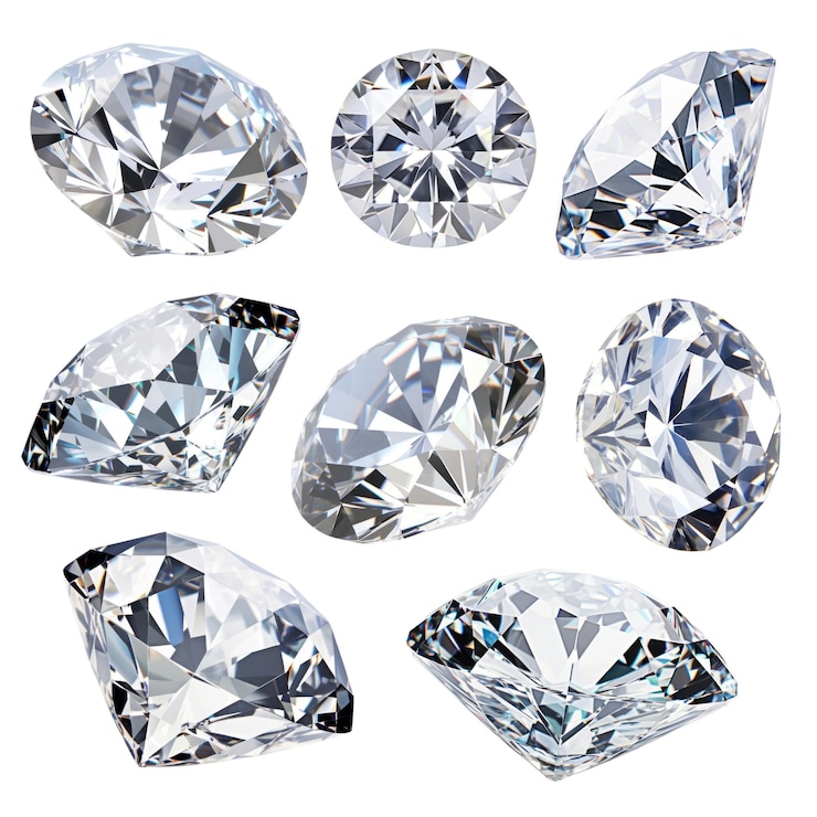 Zdjęcie png biżuteria element diamentowy zestaw przezroczyste tło