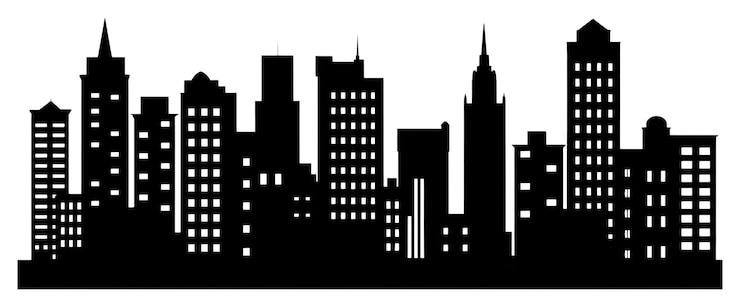 Zdjęcie png budynki sylwetki architektury metropolii