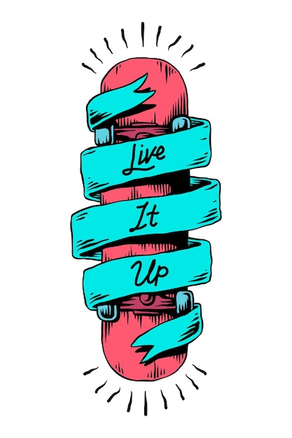 Png cool retro motywacyjny element ilustracji przezroczysty tło
