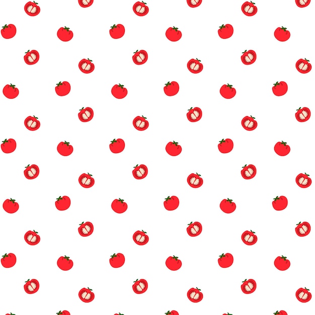 Png czerwony wzór pomidorowy przezroczysty tło