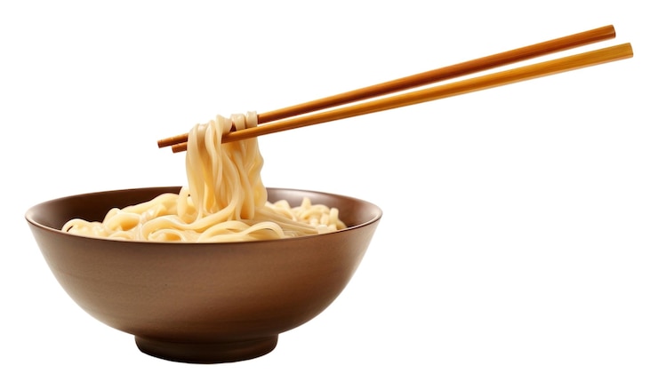 Zdjęcie png noodle chopsticks posiłek spożywczy
