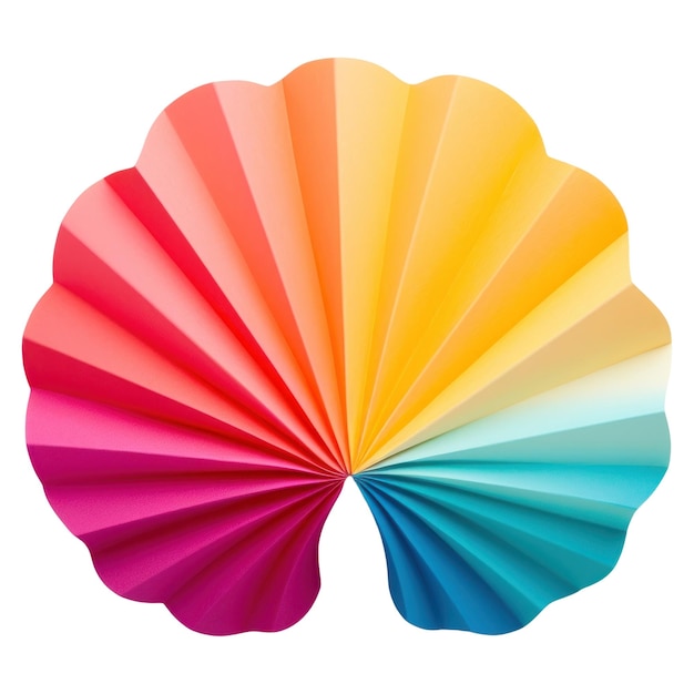 PNG Shell paper art białe tło