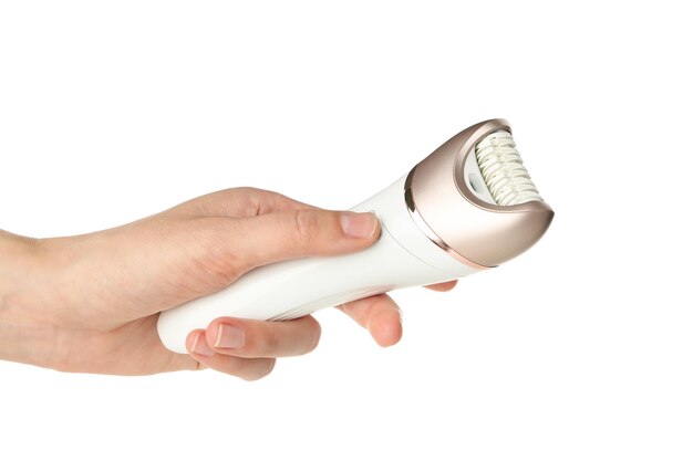 PNG Stylowy epilator izolowany na białym tle