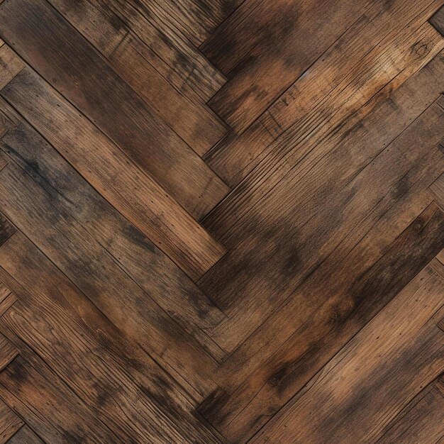 Podłoga drewniana ma piękne, naturalne wykończenie.